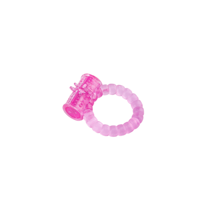 Vibrerende Cockring met Stimulerende Bullet – Pink