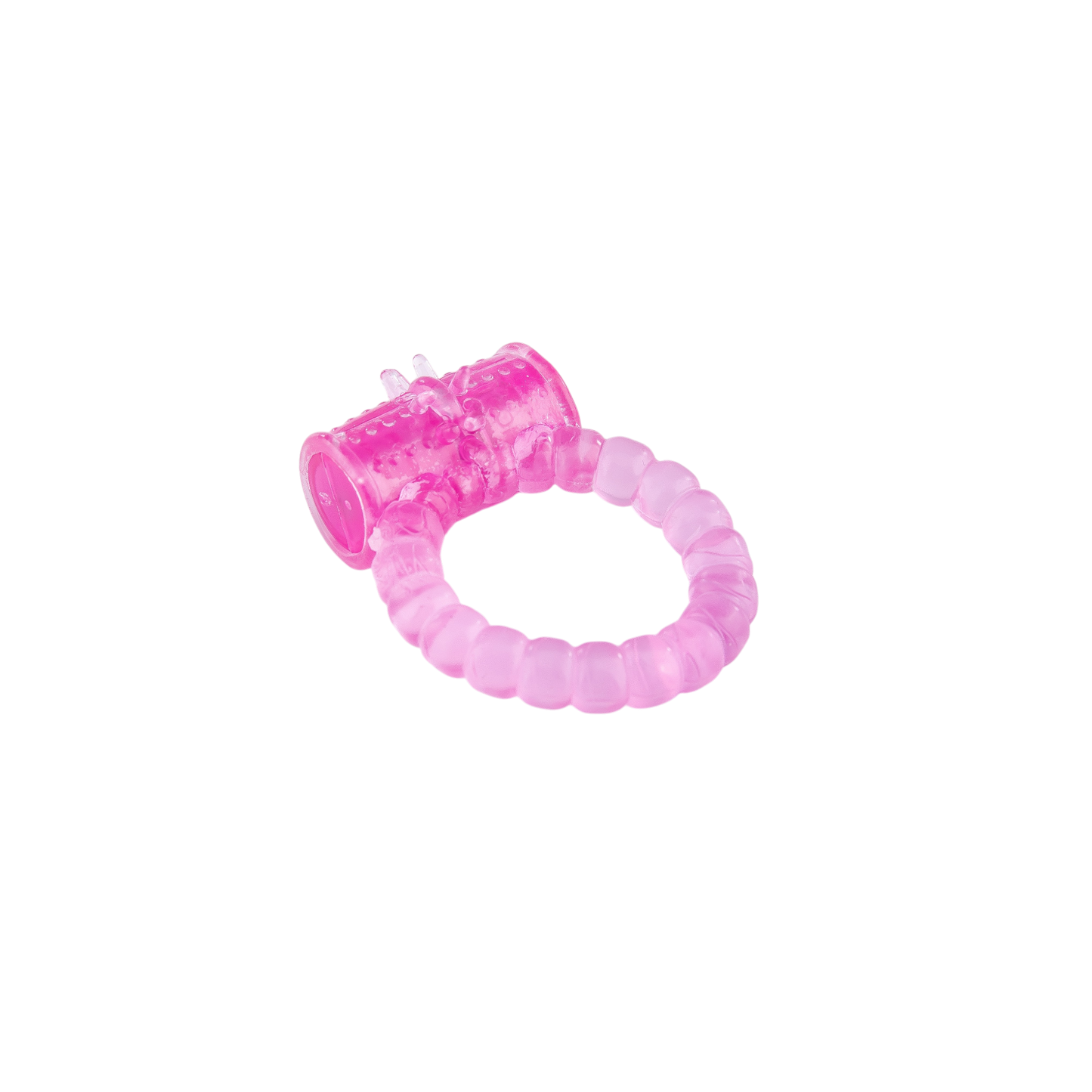Vibrerende Cockring met Stimulerende Bullet – Pink