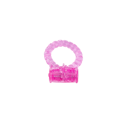 Vibrerende Cockring met Stimulerende Bullet – Pink
