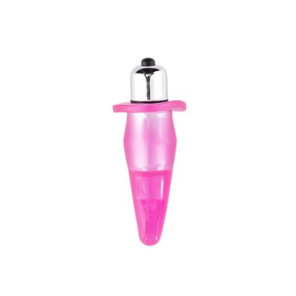 Vibrerende Anaalplug met Veilige Basis – Pink