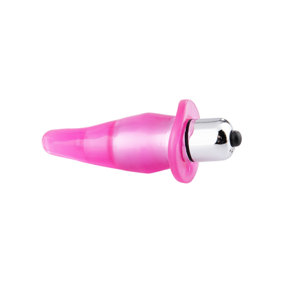 Vibrerende Anaalplug met Veilige Basis – Pink
