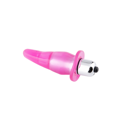 Vibrerende Anaalplug met Veilige Basis – Pink