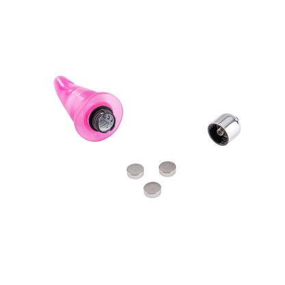 Vibrerende Anaalplug met Veilige Basis – Pink