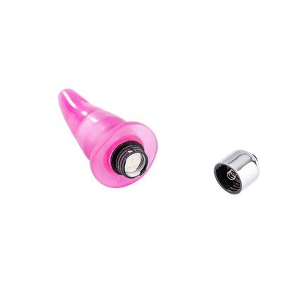 Vibrerende Anaalplug met Veilige Basis – Pink