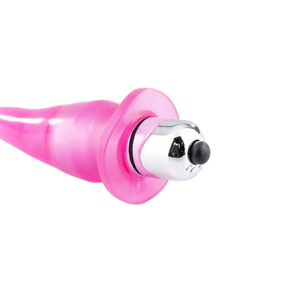 Vibrerende Anaalplug met Veilige Basis – Pink