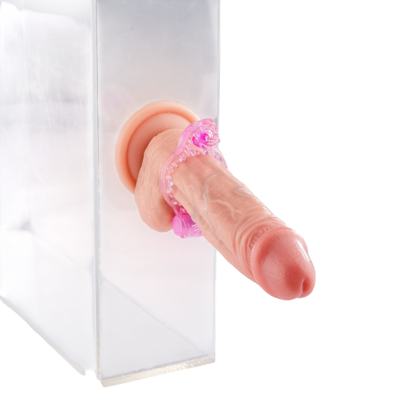 Vibrerende Cockring met Massagebolletjes – Pink