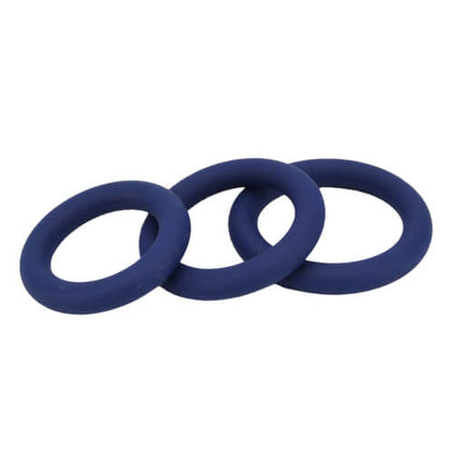 Silicone Extra Thick Cockring 3-Pack – Blauw | Extra Stimulerend & Comfortabel