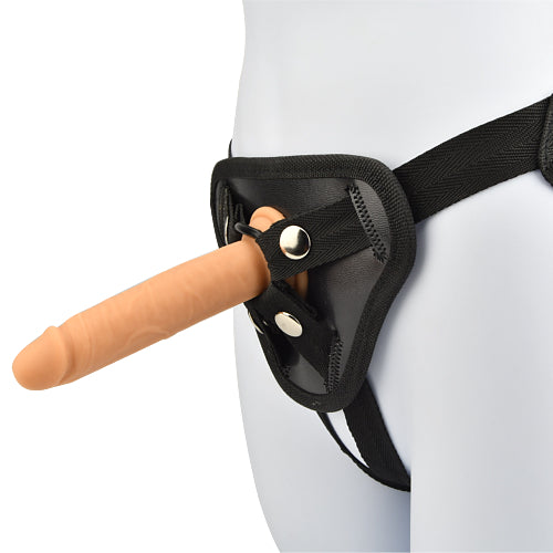 Loving Joy - Silicone Strap On Flesh- Length 18 CM