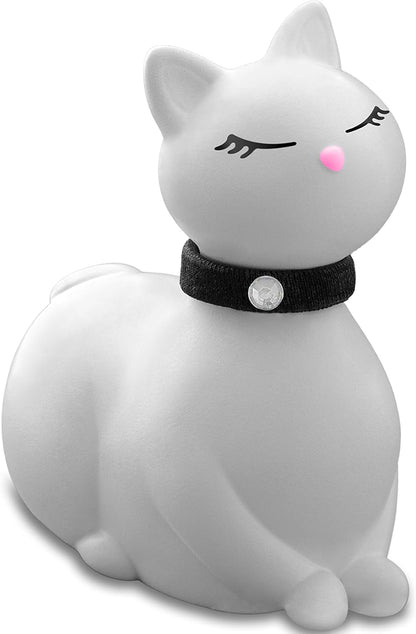 Big Teaze Toys - I Rub My Kitty White - Unique Waterproof Massager