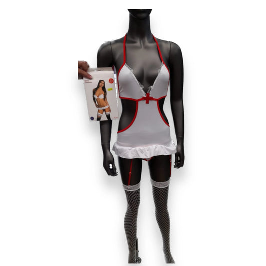 Body Pleasure Nurse Set – One Size Fits Most – 2 Modelvariaties – 1 Piece